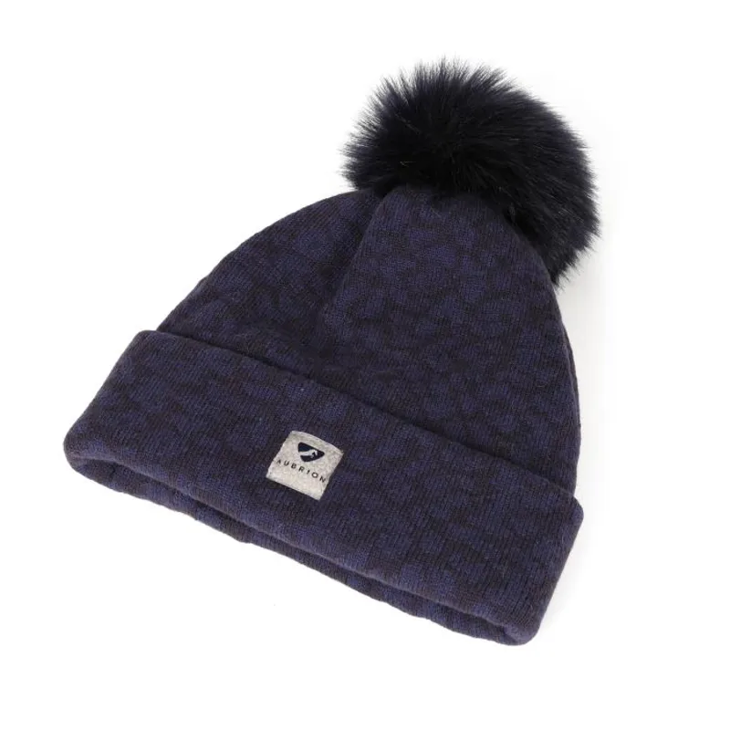Aubrion Fleece Lined Bubble Hat Ink